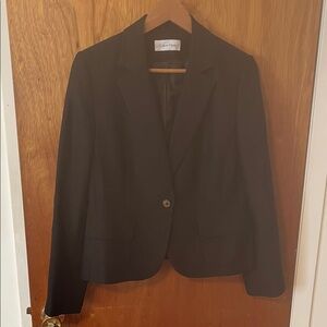 Calvin Klein Women's Classic Black Suit Jacket. Like new